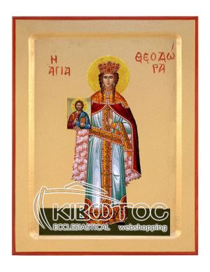 Εικόνα Αγία Θεοδώρα Χρυσοτυπία