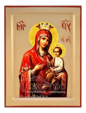Εικόνα Χρυσοτυπία Παναγία Γοργοεπήκοος