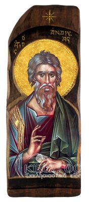 Εικόνα Άγιος Ανδρέας Χειροποίητη