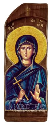 Εικόνα Αγία Ευγενία Χειροποίητη