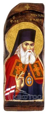 Εικόνα Άγιος Λουκάς Χειροποίητη