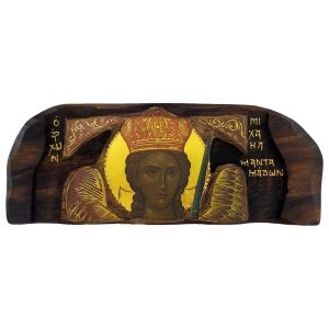 Εικόνα Αρχάγγελος Μιχαήλ Μανταμάδων Χειροποίητη