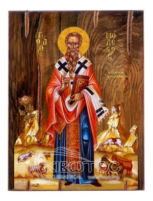 Εικόνα Άγιος Μόδεστος Ξύλινη 22x16cm