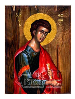 Εικόνα Άγιος Θωμάς Ξύλινη 22x16cm