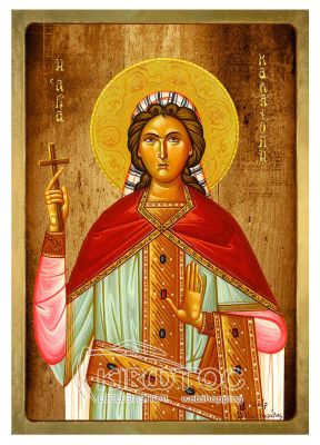 Εικόνα Αγία Καλλιόπη Λιθογραφία