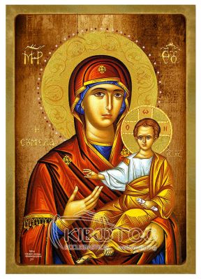 Εικόνα Παναγία Σουμελά Λιθογραφία