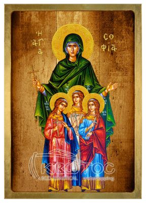 Εικόνα Αγία Σοφία Λιθογραφία