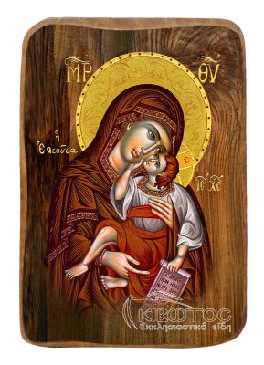 Εικόνα Μπομπονιέρα Παναγία Ελεούσα Οικονομική