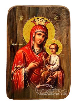 Εικόνα Μπομπονιέρα Παναγία Γοργοεπήκοος Οικονομική