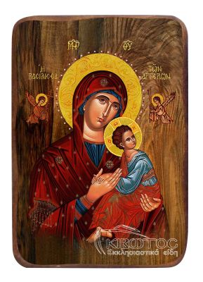 Εικόνα Μπομπονιέρα Παναγία Η Βασίλισσα των Αγγέλων Οικονομική