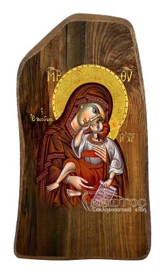 Εικόνα Παναγία Ελεούσα Μπομπονιέρα Ακανόνιστη