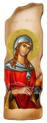 Εικόνα Αγία Μαρίνα Σχέδιο Κεραμίδι