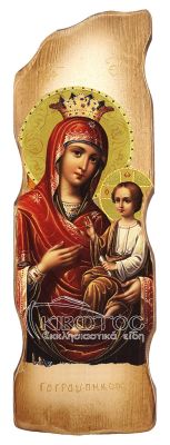 Εικόνα Υπεραγία Θεοτόκος Γοργοεπήκοος Σχέδιο Κεραμίδι