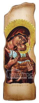 Εικόνα Υπεραγία Θεοτόκος Καρδιώτισσα Σχέδιο Κεραμίδι