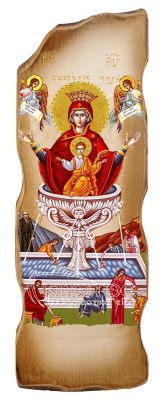 Εικόνα Ζωοδόχος Πηγή Σχέδιο Κεραμίδι