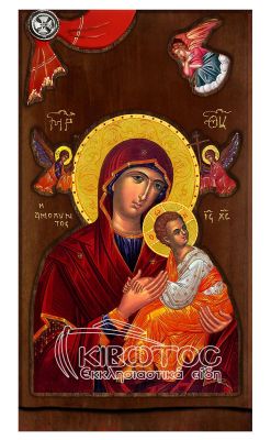 Εικόνα Παναγία Αμόλυντος με Άγγελο