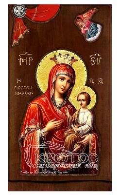 Εικόνα Παναγία Γοργοεπήκοος με Άγγελο