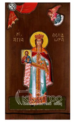 Εικόνα Αγία Θεοδώρα με Άγγελο