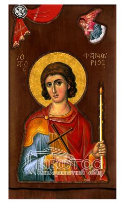 Εικόνα Άγιος Φανούριος με Άγγελο