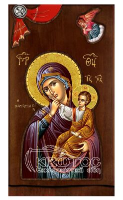 Εικόνα Παναγία Παραμυθία με Άγγελο