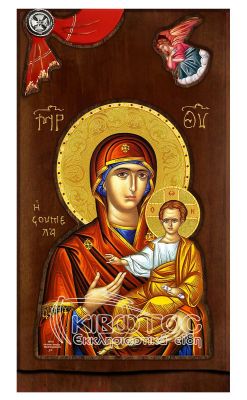 Εικόνα Παναγία Σουμελά με Άγγελο