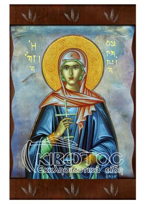 Εικόνα Αγία Ουρανία Ανάγλυφη Ζωγραφιστή