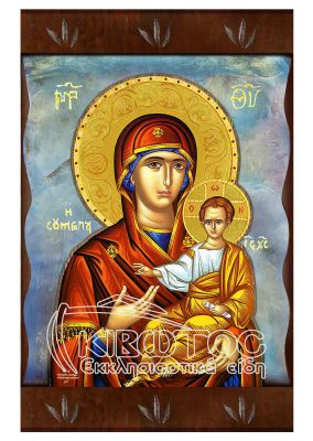 Εικόνα Παναγία Σουμελά Ανάγλυφη Ζωγραφιστή