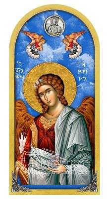Εικόνα Ουρανός Αρχάγγελος Γαβριήλ 38x18cm