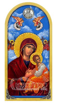 Εικόνα Ουρανός Παναγία Αμόλυντος 38x18cm