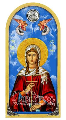 Εικόνα Ουρανός Αγία Κυριακή 38x18cm