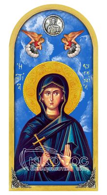 Εικόνα Ουρανός Αγία Ευγενία 38x18cm