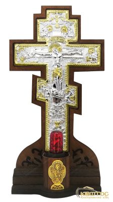 Καντήλι με Φως Εσταυρωμένος