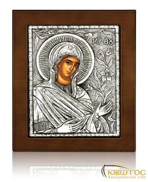 Εικόνα Παναγία Δεομένη από Ασήμι