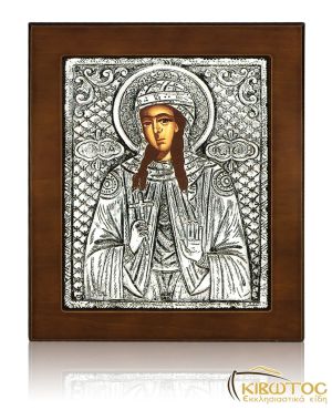 Εικόνα Αγία Ειρήνη από Ασήμι