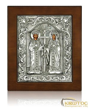 Εικόνα Αγία Φωτεινή από Ασήμι