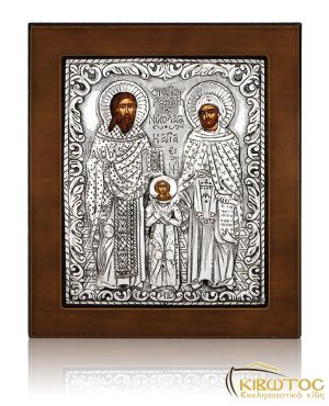 Εικόνα Άγιος Γεώργιος από Ασήμι