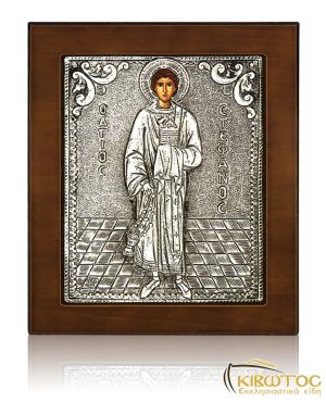 Εικόνα Άγιος Σπυρίδων από Ασήμι