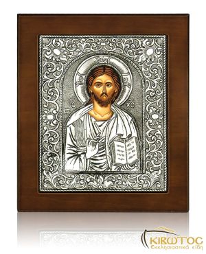 Εικόνα Η Βάπτιση του Χριστού από Ασήμι