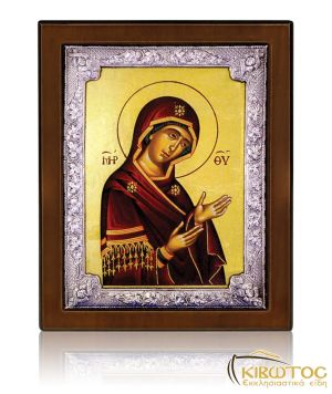 Εικόνα Αγία Αικατερίνη από Ασήμι