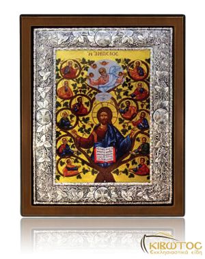 Εικόνα Αγία Αικατερίνη από Ασήμι