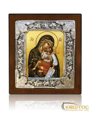 Εικόνα Αγία Αικατερίνη από Ασήμι