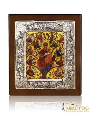 Εικόνα Αγία Αικατερίνη από Ασήμι