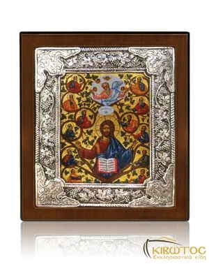 Εικόνα Αγία Αικατερίνη από Ασήμι