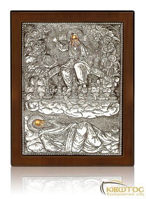 Ασημένια Εικόνα Παναγία Αναγέννησης 