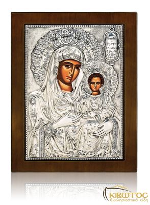 Ασημένια Εικόνα Παναγία Γοργοεπήκοος 