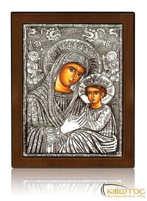 Ασημένια Εικόνα Παναγία Αναγέννησης 