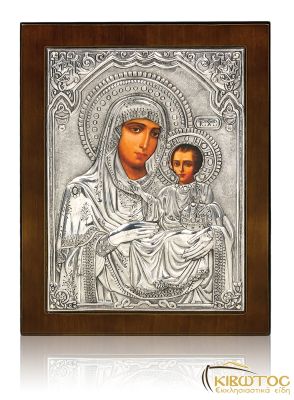 Ασημένια Εικόνα Παναγία Ιεροσολυμίτισσα 