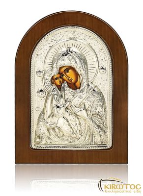 Ασημένια Εικόνα Ευαγγελισμός της Θεοτόκου