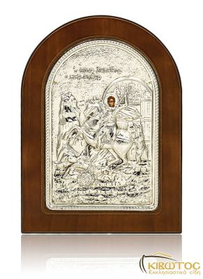 Ασημένια Εικόνα Ευαγγελισμός της Θεοτόκου