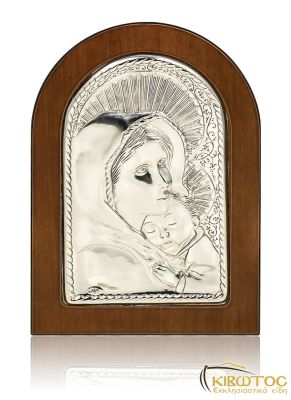 Ασημένια Εικόνα Ευαγγελισμός της Θεοτόκου